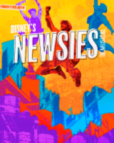 Disney's Newsies show poster
