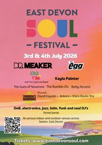 East Devon Soul Festival show poster