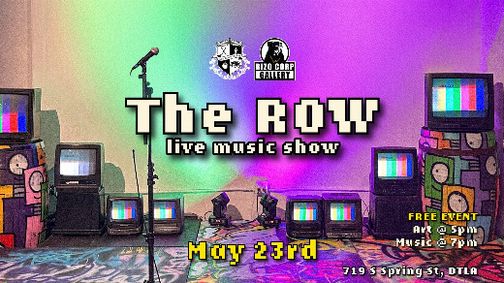 Live Music at The ROW show poster