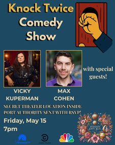 Knock Twice Comedy Show show poster