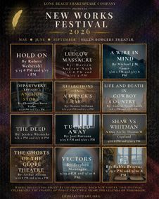 2026 New Works Festival show poster
