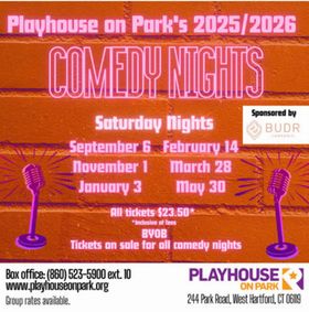 Playhouse on Park's Comedy Night Series show poster