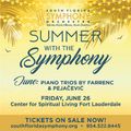 South Florida Symphony Orchestra’s Summer Chamber Music Series – Farrenc & Pejačević in Miami Metro