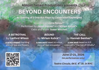 Beyond Encounters: An Evening of Three One-Act Plays show poster