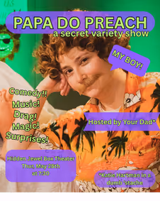 Papa Do Preach show poster