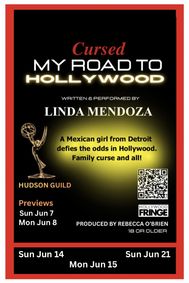Cursed- My Road to Hollywood show poster