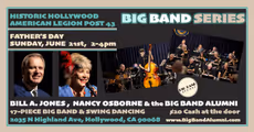 Big Band Series featuring Bill A. Jones, Nancy Osborne & the Big Band Alumni Show/Dance, Sunday, June 21, 2026 in Los Angeles