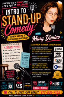 Comedy Writing & Performing with Mary Dimino