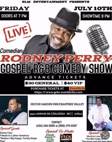 Gospel R and B Comedy Show show poster