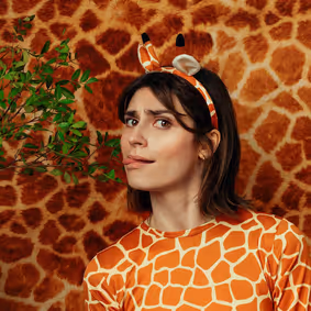 Giraffe show poster