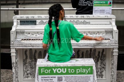 Sing for Hope Pianos NYC 2026 show poster