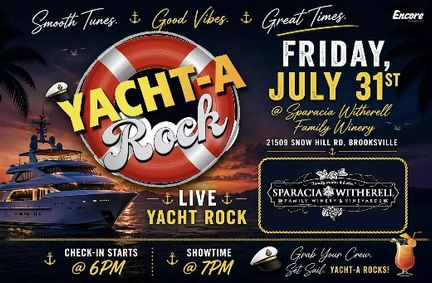 Yacht-A-Rock - 'Sounds of The Seas' show poster