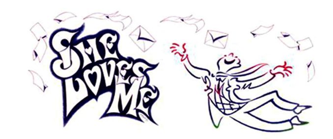 She Loves Me show poster