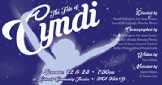 A Tale of Cyndi show poster