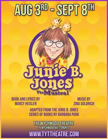 Junie B. Jones the Musical show poster