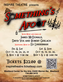 Something's Afoot show poster