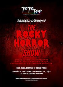 Richard O’Brien’s THE ROCKY HORROR SHOW show poster
