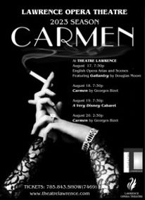 Carmen show poster