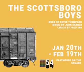 The Scottsboro Boys show poster