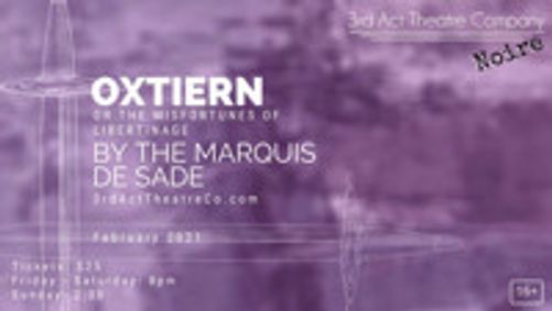 Oxtiern; or the Misfortunes of Libertinage show poster