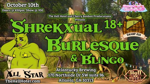 Shrekxual A Shrek Inspired Burlesque and Bingo show poster