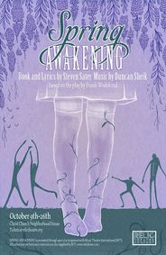 Spring Awakening show poster