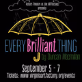 Every Brilliant Thing by Duncan Macmillan in Washington, DC