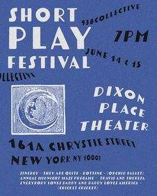 Short Play Festival show poster
