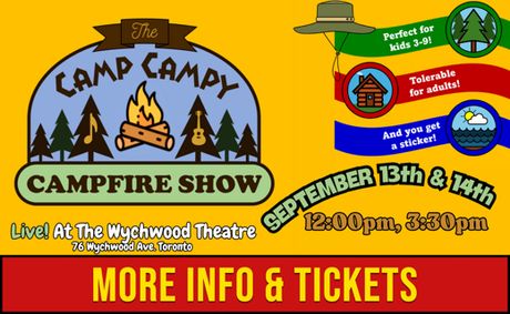 The Camp Campy Campfire Show show poster