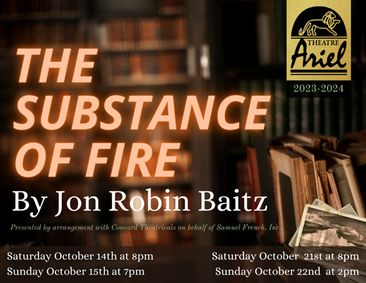 The Substance of Fire by Jon Robin Baitz show poster