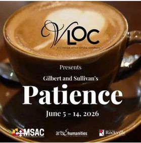 Victorian Lyric Opera Company presents Patience show poster