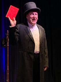 One Man A Christmas Carol show poster