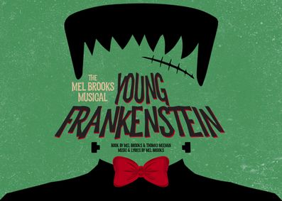 Mel Brooks' Young Frankenstein show poster