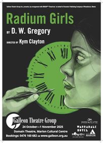RADIUM GIRLS show poster