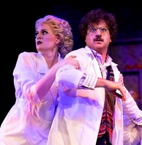 Mel Brooks Young Frankenstein show poster