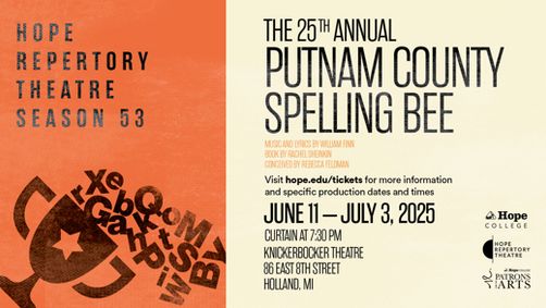 THE 25TH ANNUAL PUTNAM COUNTY SPELLING BEE show poster