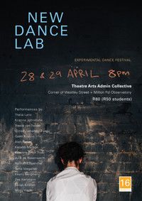 New Dance Lab - Experimental Dance Festival show poster