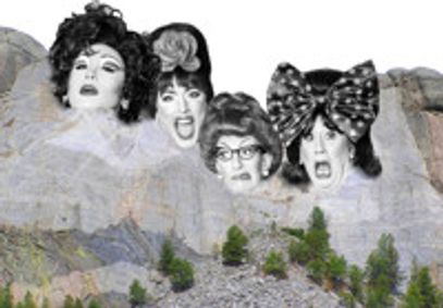 Dragapella Beautyshop Quartet: Electile Dysfuction Tour show poster