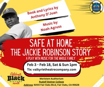 Safe At Home, The Jackie Robinson Story show poster
