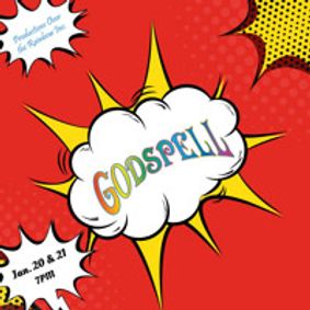 Godspell show poster