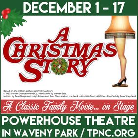 A CHRISTMAS STORY, the play show poster