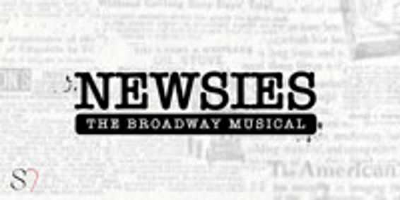 Newsies show poster