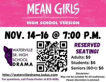 Mean Girls - High School edition show poster