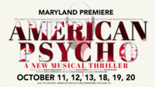 American Psycho show poster