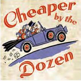 Cheaper by the Dozen show poster