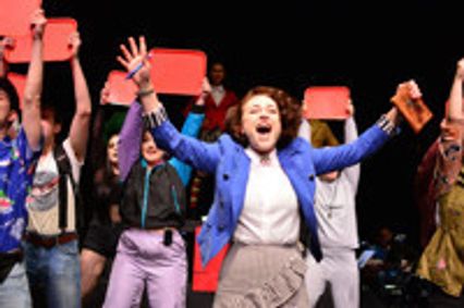 Heathers The Musical show poster