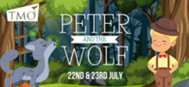 Peter and the Wolf Children’s Orchestral Concert show poster