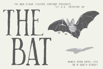The Bat show poster