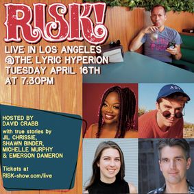 RISK! Live in LA show poster