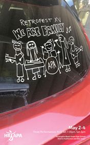 HB APA's Retrofest XV: We Are Family show poster